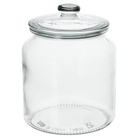 glass storage jars