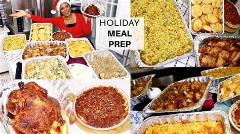 HOLIDAY MEAL PREP IDEAS : PERFECT THANKSGIVING RECIPES &amp; FAMILY MEAL ...