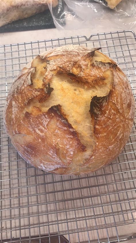 Banneton for the win! This was the first loaf I ever made using one ...