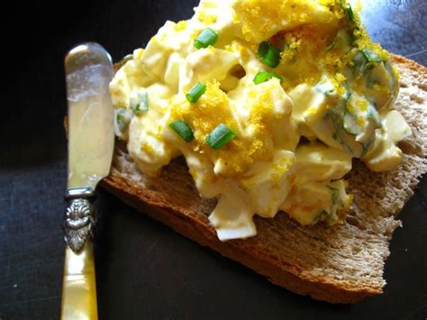 recipe goodness :: egg on egg salad {introducing bottarga} | Recipes ...
