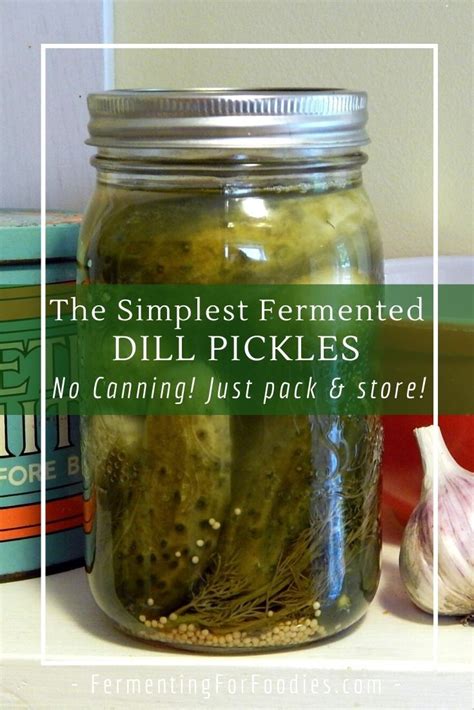Fermented dill pickles recipe – Artofit
