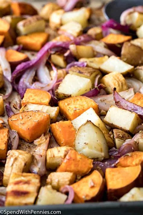 Roasted Root Vegetables - Spend With Pennies