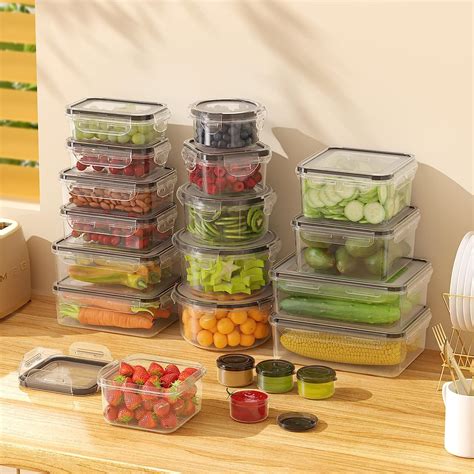 Stackable Food Storage Containers: Organize Your Kitchen Like a Pro ...
