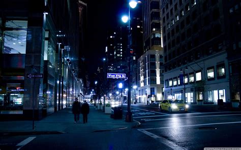 Street at Night Wallpapers - Top Free Street at Night Backgrounds ...