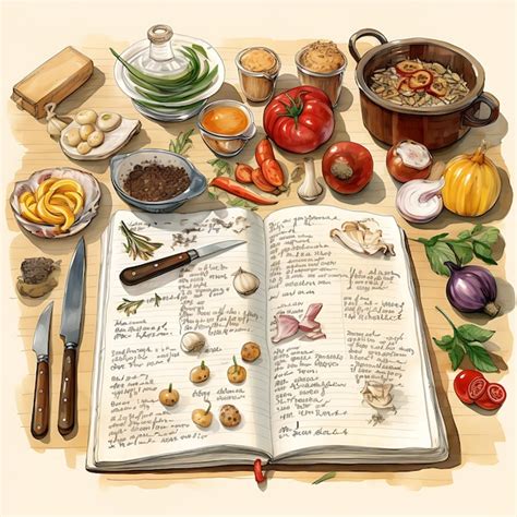 Premium AI Image | process of cooking document the various stages of ...