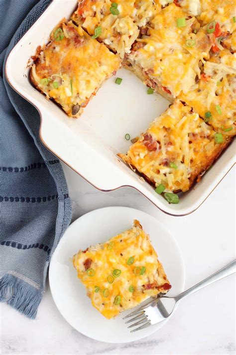 Breakfast Casserole Recipe (Easy, Delicious, and Healthy) - SHK