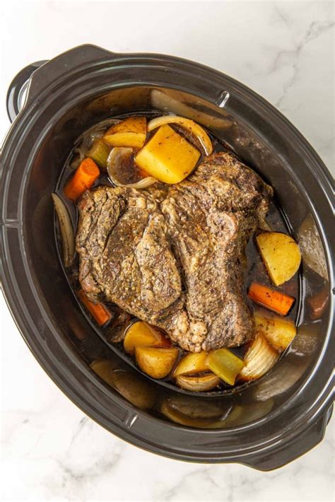 Slow Cooker Pot Roast | The Blond Cook