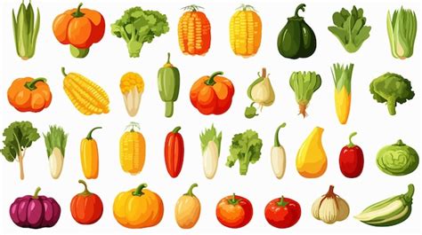Freshly Harvested Garden Vegetables on White Background | Premium AI ...