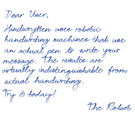 Features | Custom Handwriting Styles & Inserts | Handwrytten