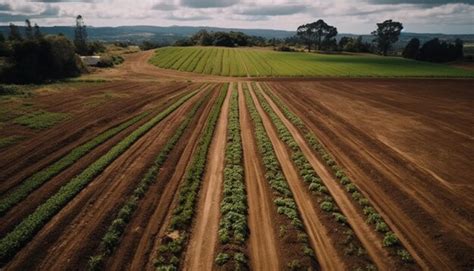 Premium AI Image | Organic farm harvests fresh vegetables in idyllic ...