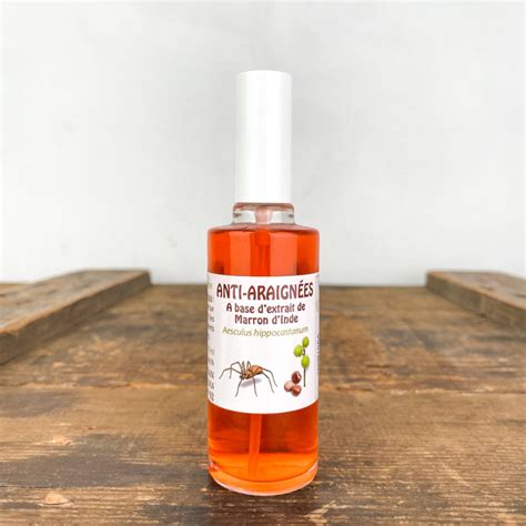 Natural anti-spider spray