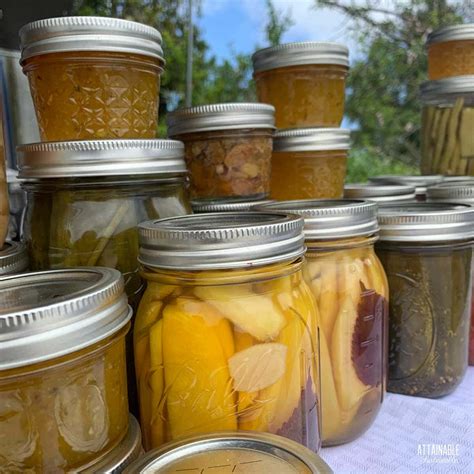 Canning Without a Water Bath Canner - Attainable Sustainable®