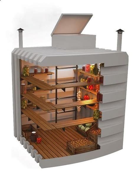 root cellar design and storage organization | Root cellar, Root cellar ...