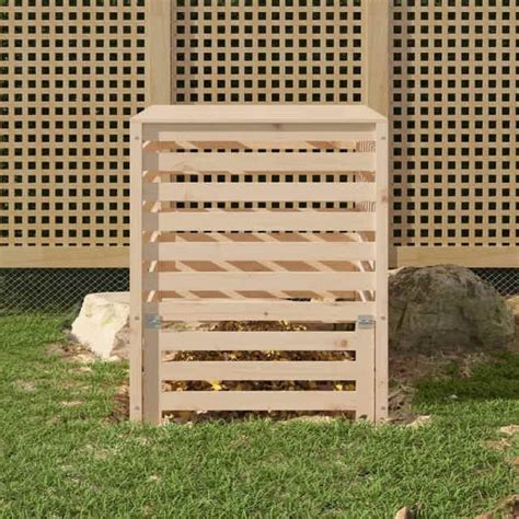 Composter 82.5x82.5x99.5 cm Solid Wood Pine... - Other Garden in ...