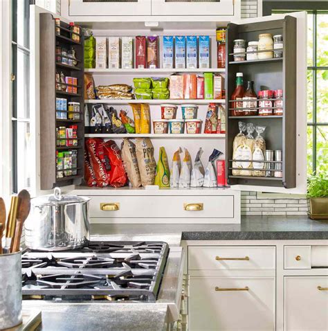 22 Brilliant Ideas for Organizing Kitchen Cabinets