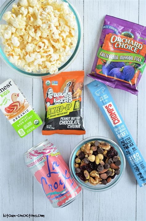 Healthy Road Trip Snacks - Kitchen Concoctions