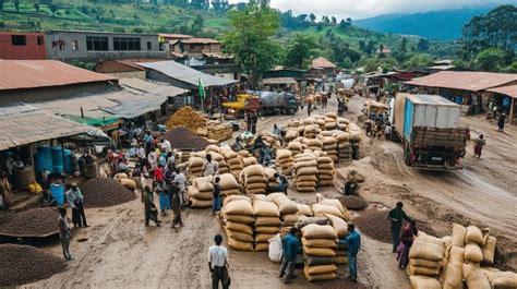 Free Bustling Market Activity Image - Market, Village, Bustling ...