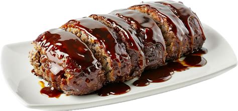 Delicious meatloaf covered in rich brown sauce. 50277466 PNG