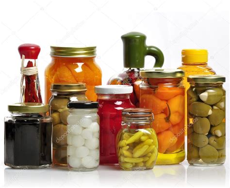 Glass Jars Of Preserved Food Stock Photo by ©svetas 9621145