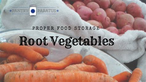 Proper Food Storage for Root Vegetables • Pantry Paratus