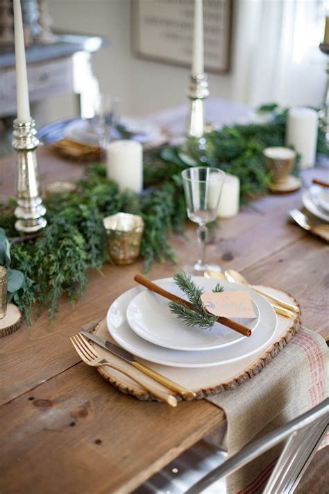 Rustic Christmas Table Decor Ideas at Ashley Pines blog