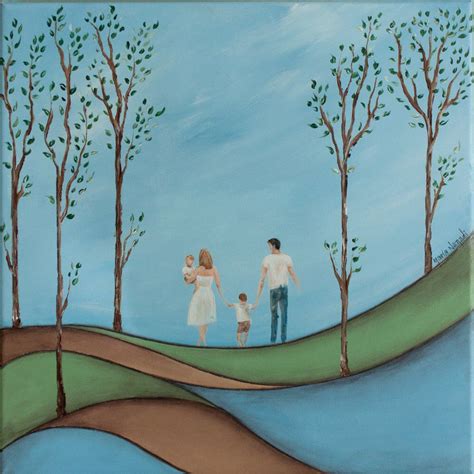 Family original painting, Custom made painting, Kid's painting ...