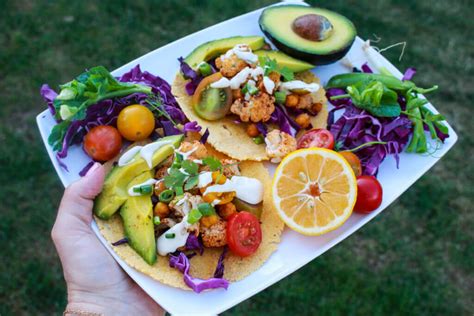 Easy Cauliflower Chickpea Tacos - Sharon Palmer, The Plant Powered ...