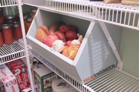 Root Vegetable Storage Bin { Free DIY Plans } Rogue Engineer