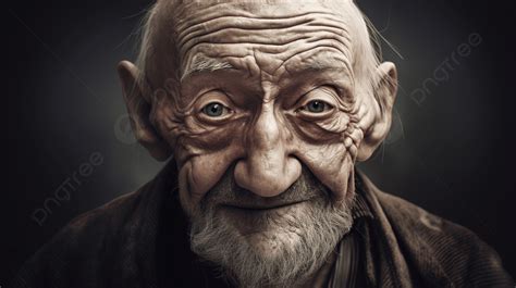 Old Man Portrait Face