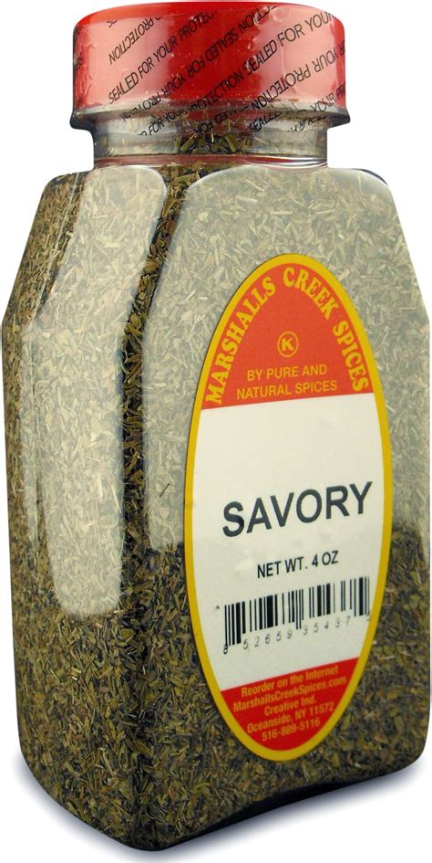 Amazon.com : Savory Spice Summer Savory Seasoning - Dried Savory Leaves ...