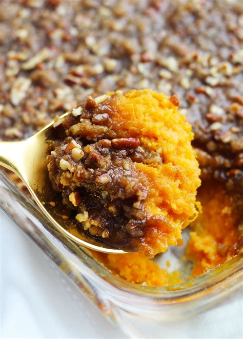 Sweet-Potato-Casserole-with-Pecan-Topping-2 | 3 Yummy Tummies