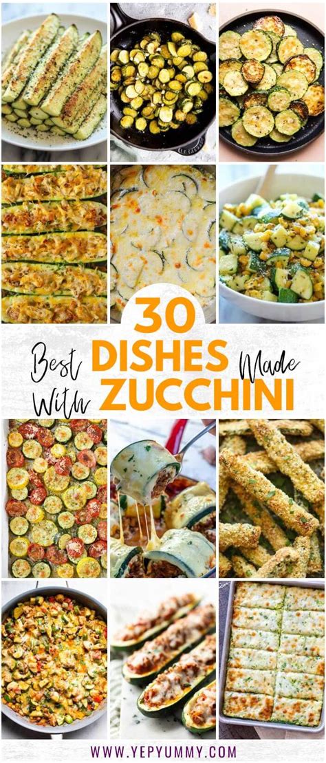 Here Are 30 Best Dishes Made with Zucchini - By the Recipes