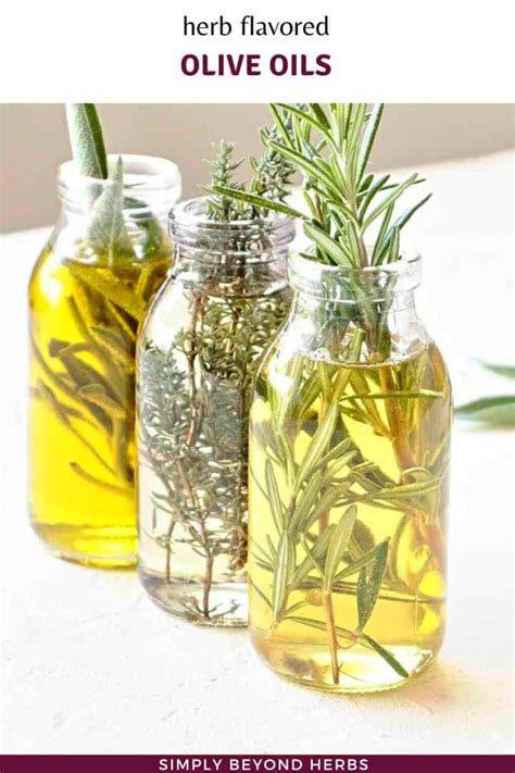 How to make herb infused olive oils - SimplyBeyondHerbs