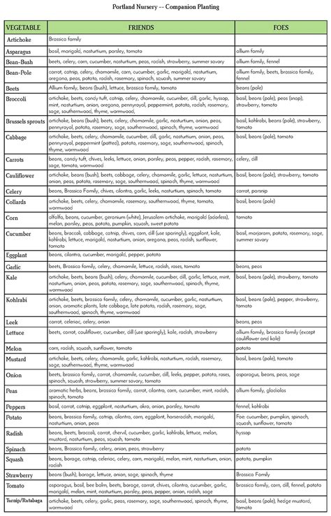 Companion Planting | Portland Nursery