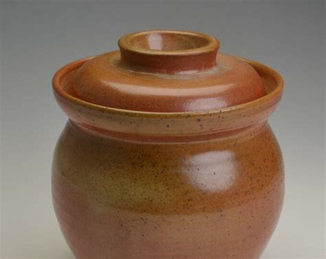 Fermentation Fermenting Pottery Crock Stoneware 1.5 Liter Sauerkraut ...