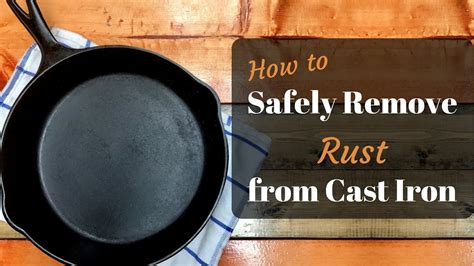 How to Banish Rust from Your Cast Iron Cookware Forever ...