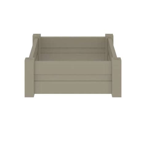 Barrette Outdoor Living 3 ft x 3 ft Clay Raised Garden Bed 73053442 ...