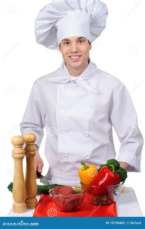 Cook With Food Stock Image - Image: 19196801