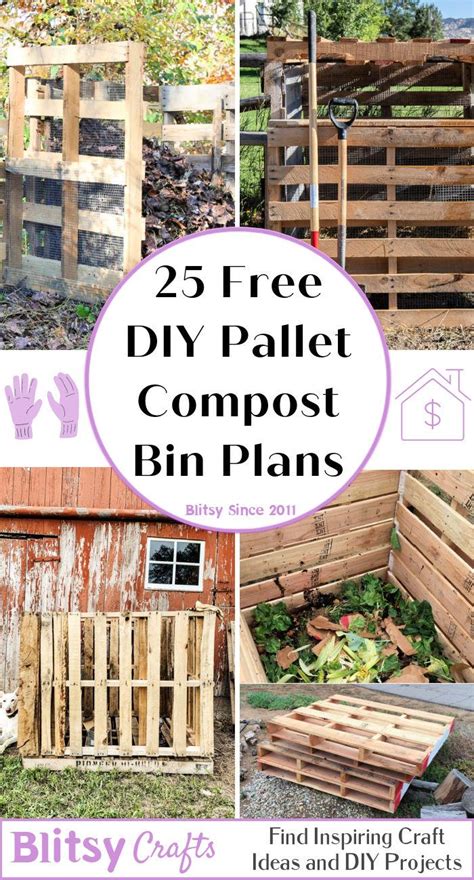 25 DIY Pallet Compost Bin Ideas To Build Your Own